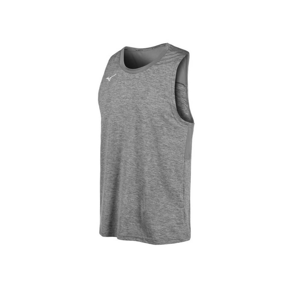 Mizuno Men's Alpha Tank Top Grey (530049-PWE)